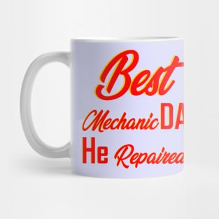 Best Mechanic Dad Mug